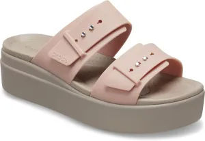 Crocs Brooklyn Buckle Low Wedge