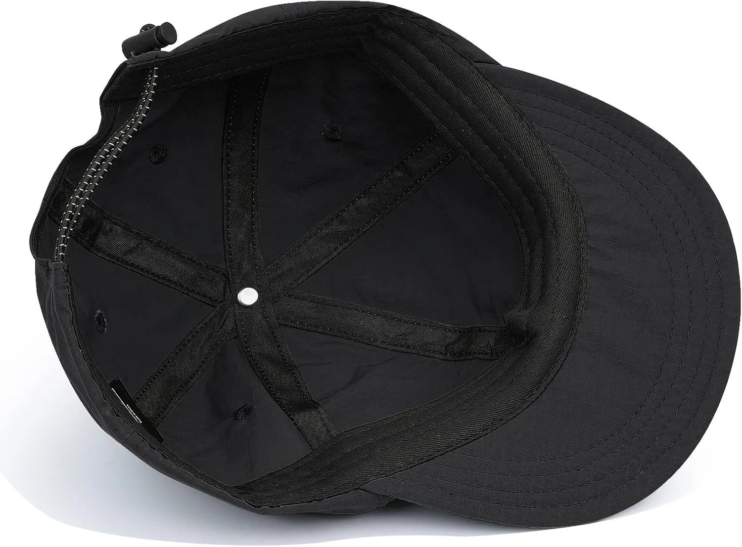 Croogo Quick Dry Short Brim Baseball Cap Soft Flat Bill Sun Hats Lightweight Trucker Caps Waterproof Umpire Short Bill Cap