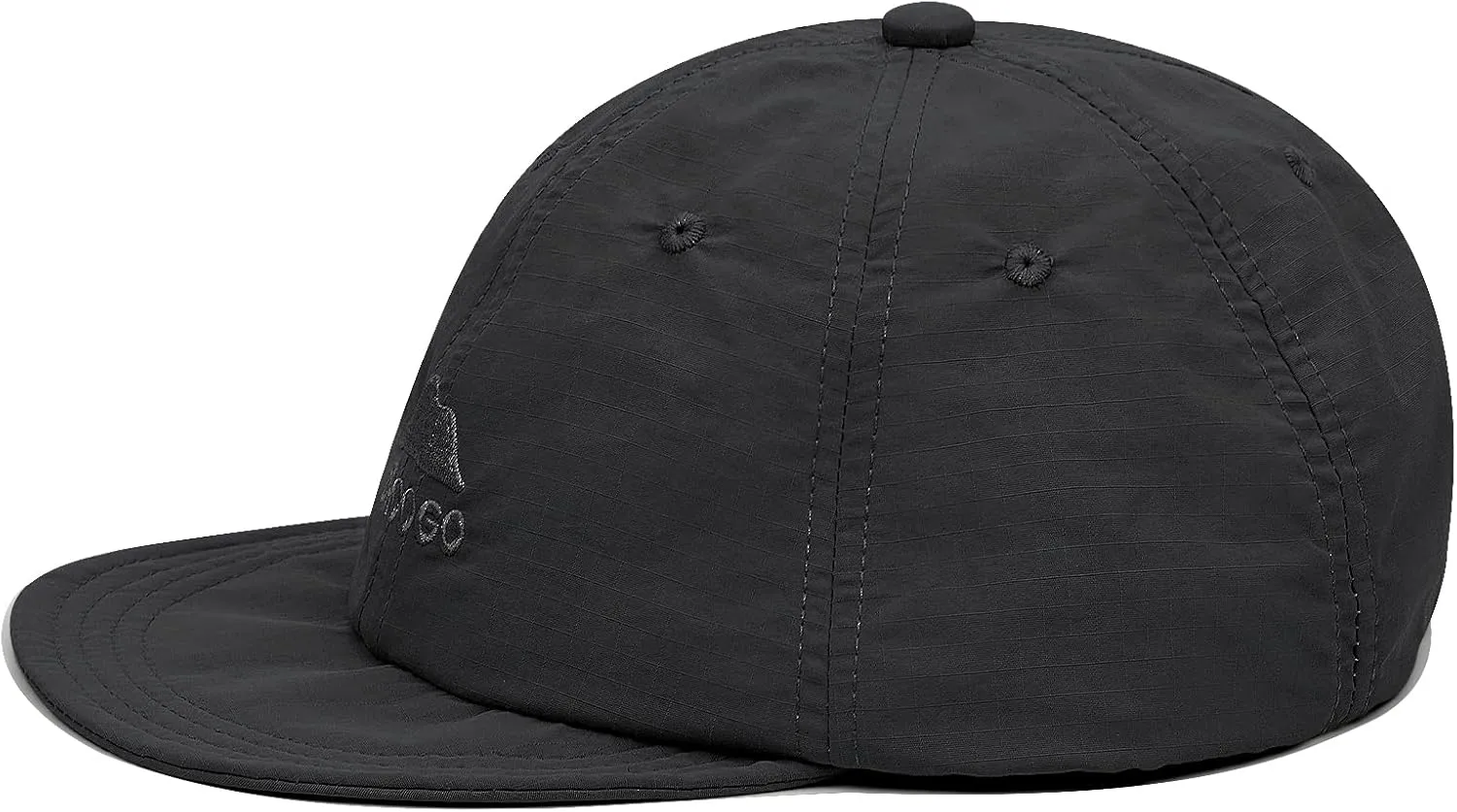 Croogo Quick Dry Short Brim Baseball Cap Soft Flat Bill Sun Hats Lightweight Trucker Caps Waterproof Umpire Short Bill Cap