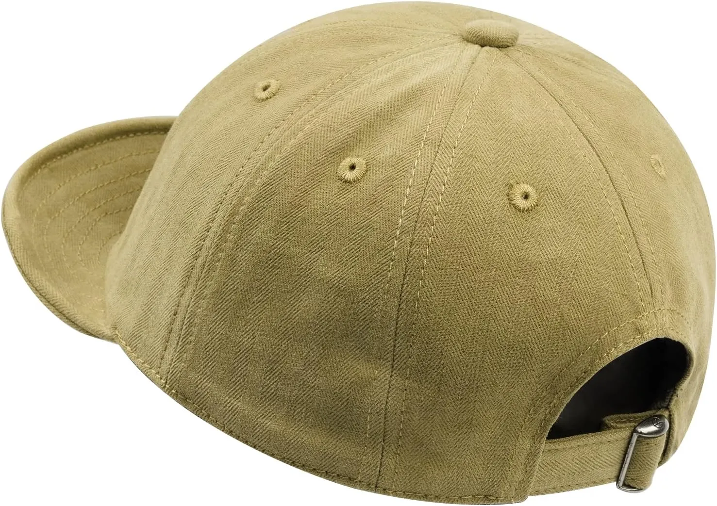 Croogo Short Brim Baseball Cap Low Profile Casual Flat Brimmed Lightweight Hats Cotton Outdoor Adjustable Caps Sun Hat