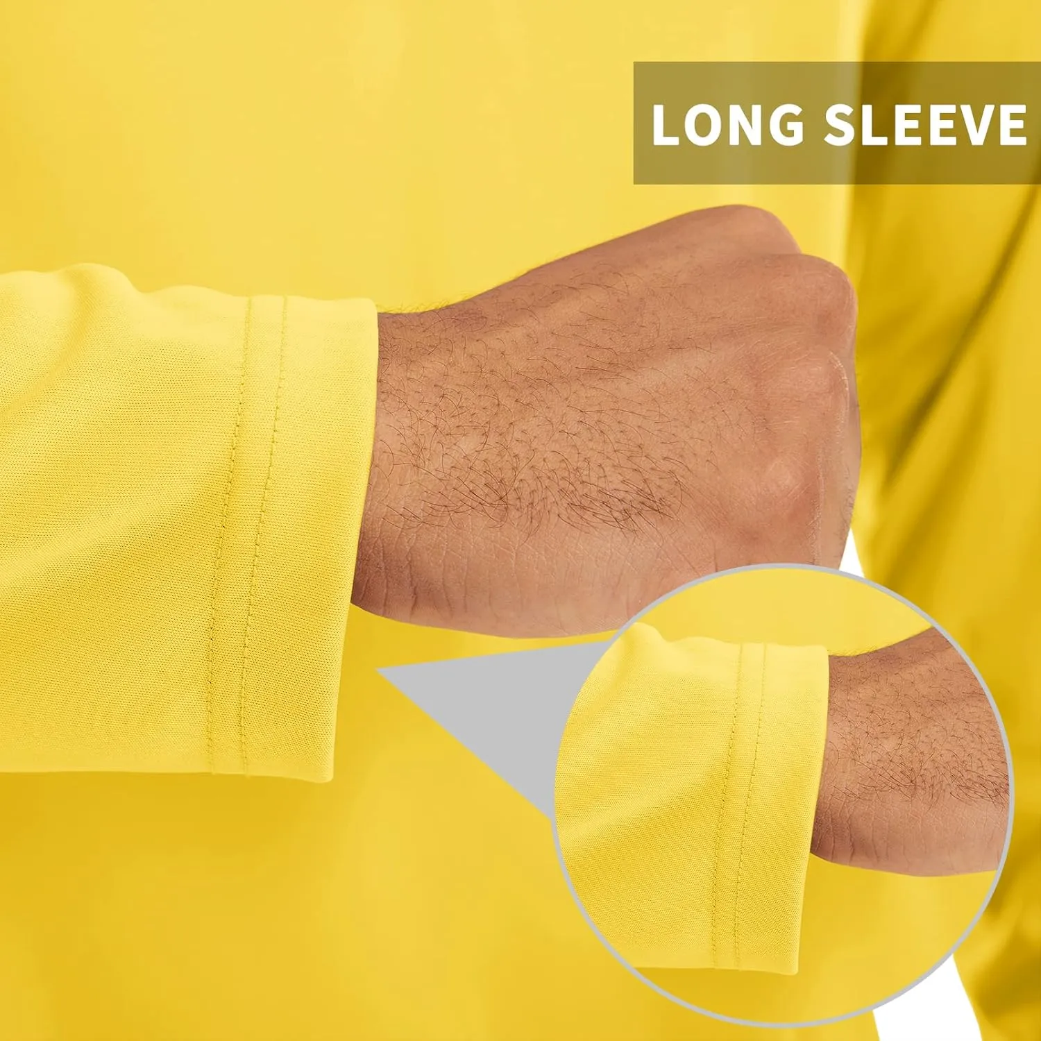 CRYSULLY Men's Long Sleeve 1/4 Zip Shirts Sun Protection Pullover UPF 50  Rash Guard Running Lightweight T Shirt