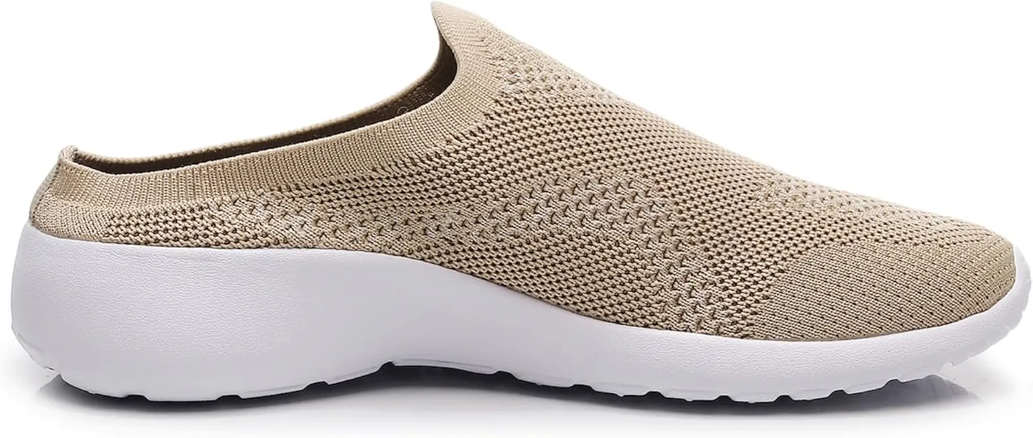 Cull4U Women's Easy 2 Walk Knit Slipper Mules Shoe
