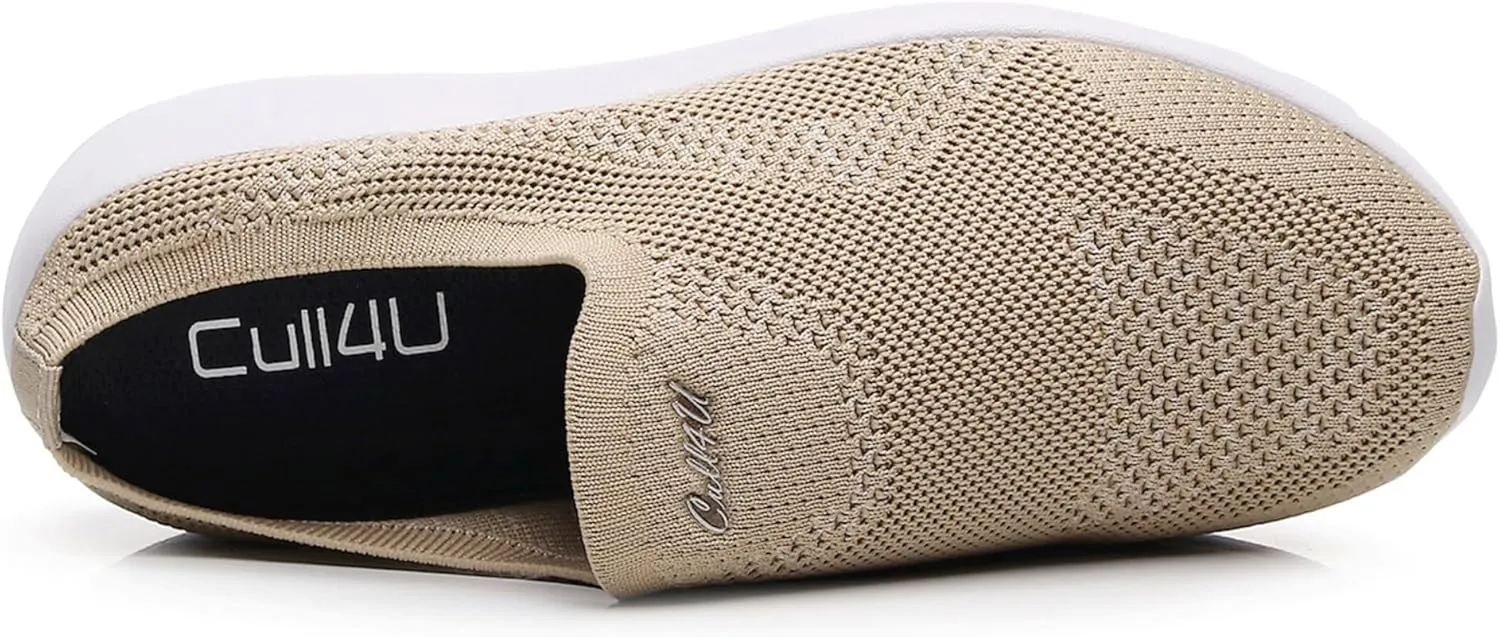 Cull4U Women's Easy 2 Walk Knit Slipper Mules Shoe