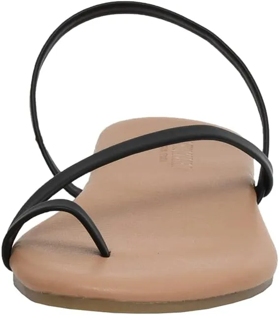 CUSHIONAIRE Women's Catalina toe ring Sandal with Memory Foam