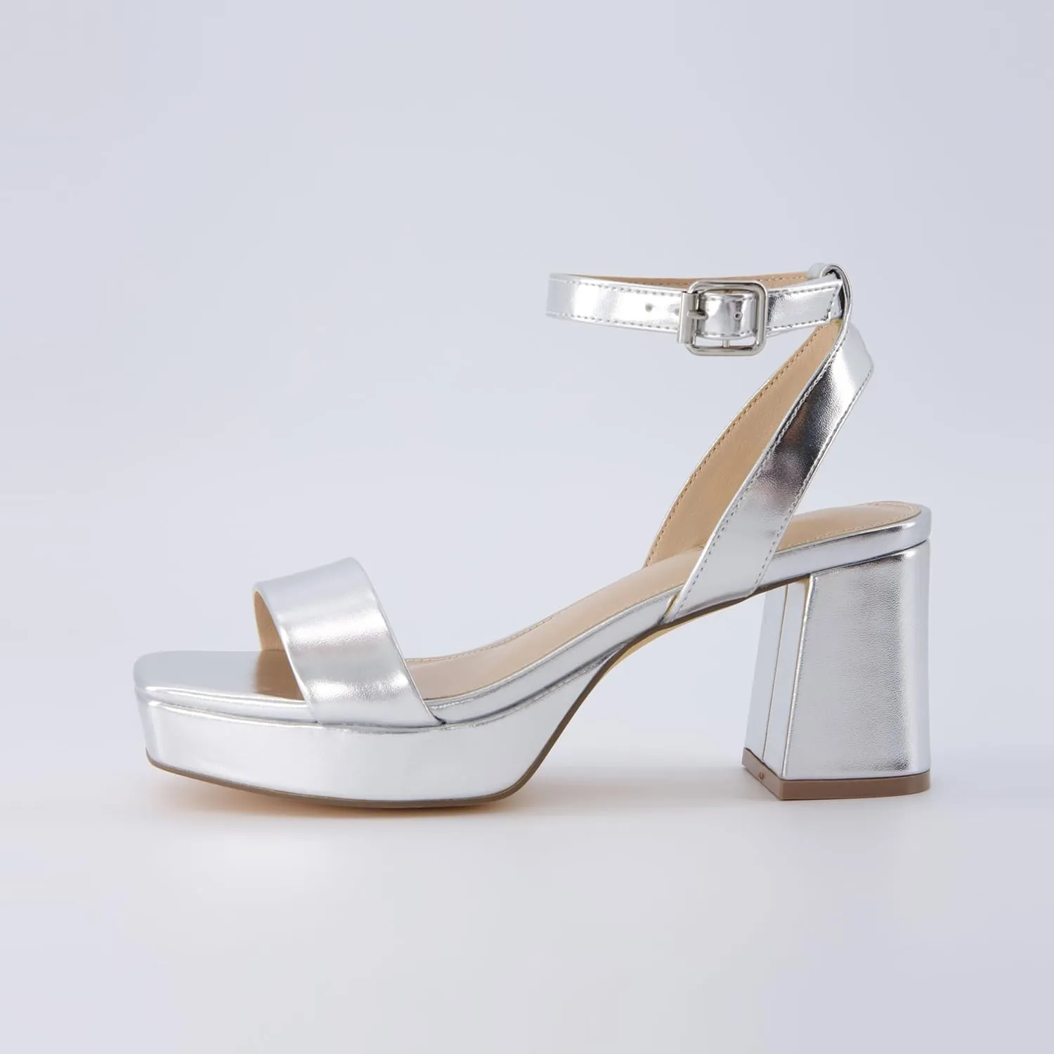 CUSHIONAIRE Women's Cherry platform dress sandal  Memory Foam and Wide Widths Available