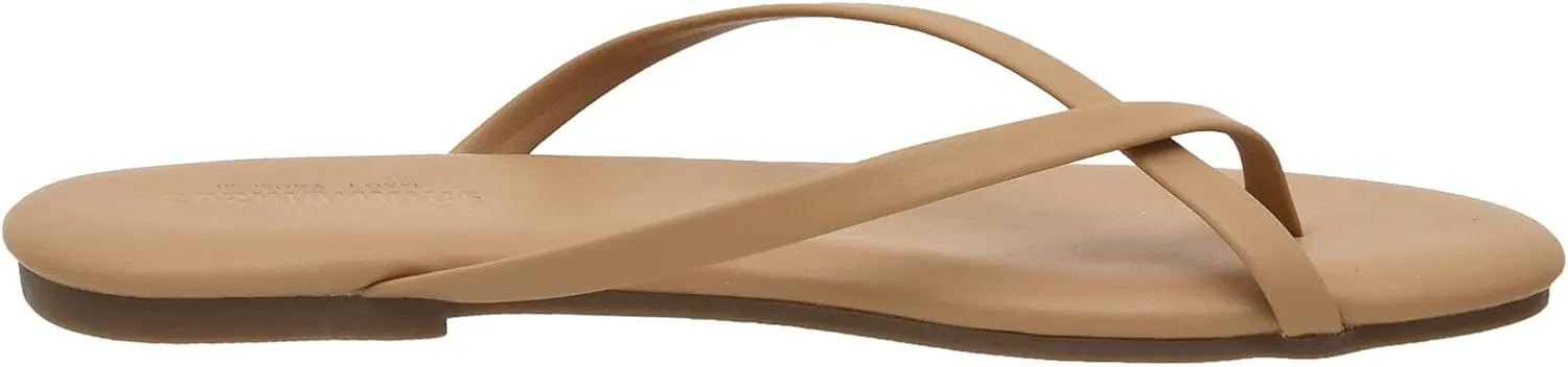 CUSHIONAIRE Women's Cove Flip Flop Sandal with Memory Foam