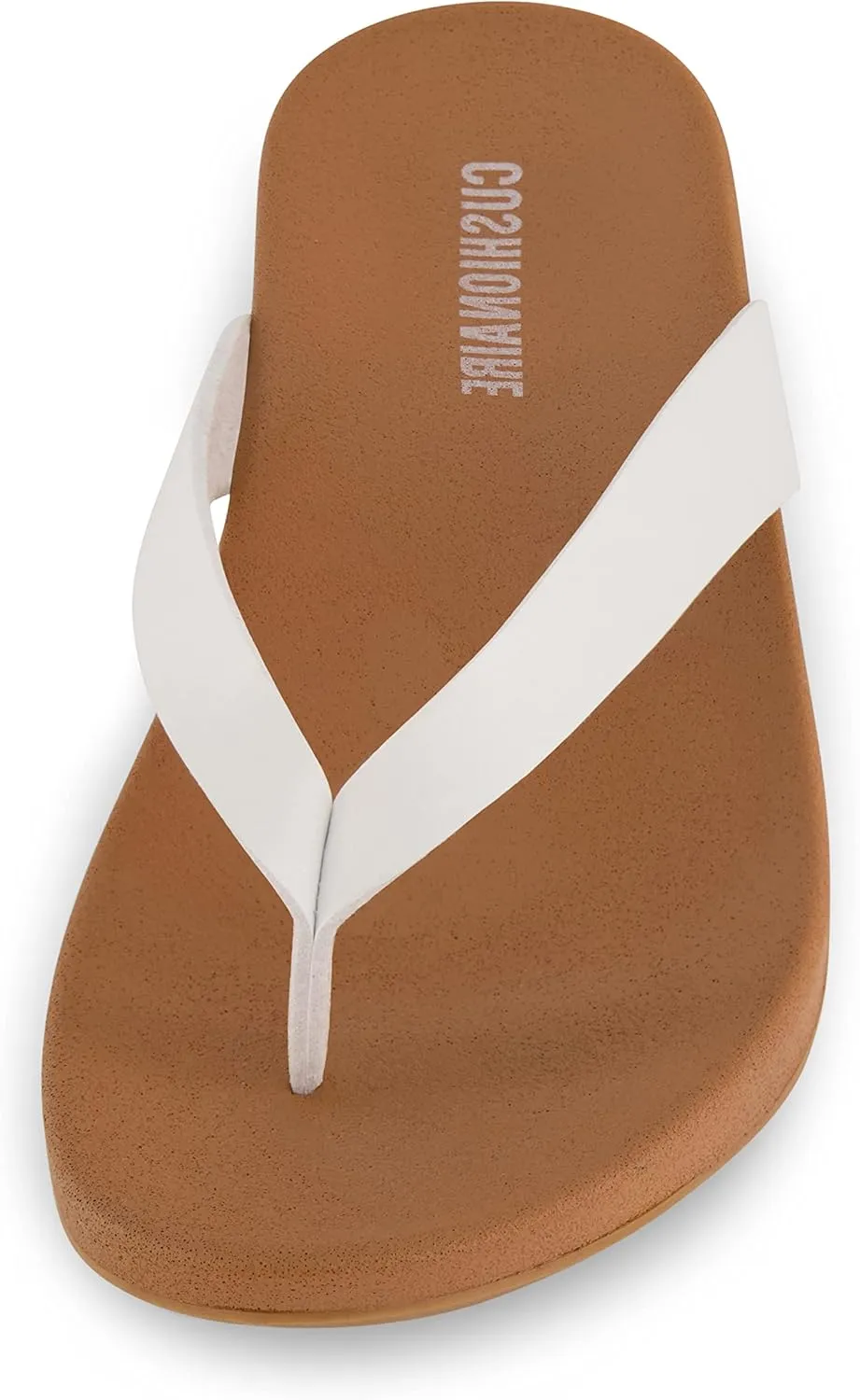 CUSHIONAIRE Women's Jacey thong footbed sandal  Comfort Foam