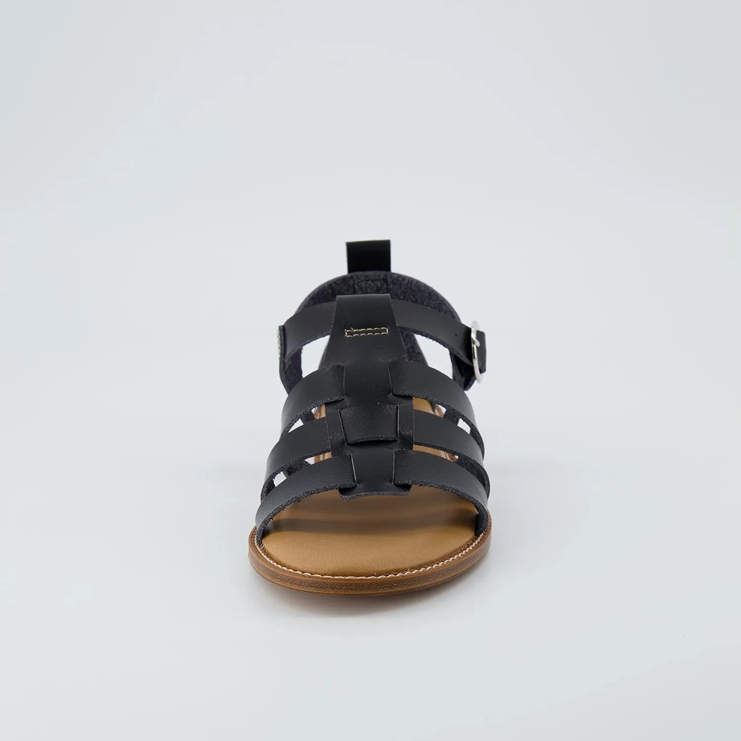 CUSHIONAIRE Women's Lotus fisherman sandal  Memory Foam, Wide Widths Available