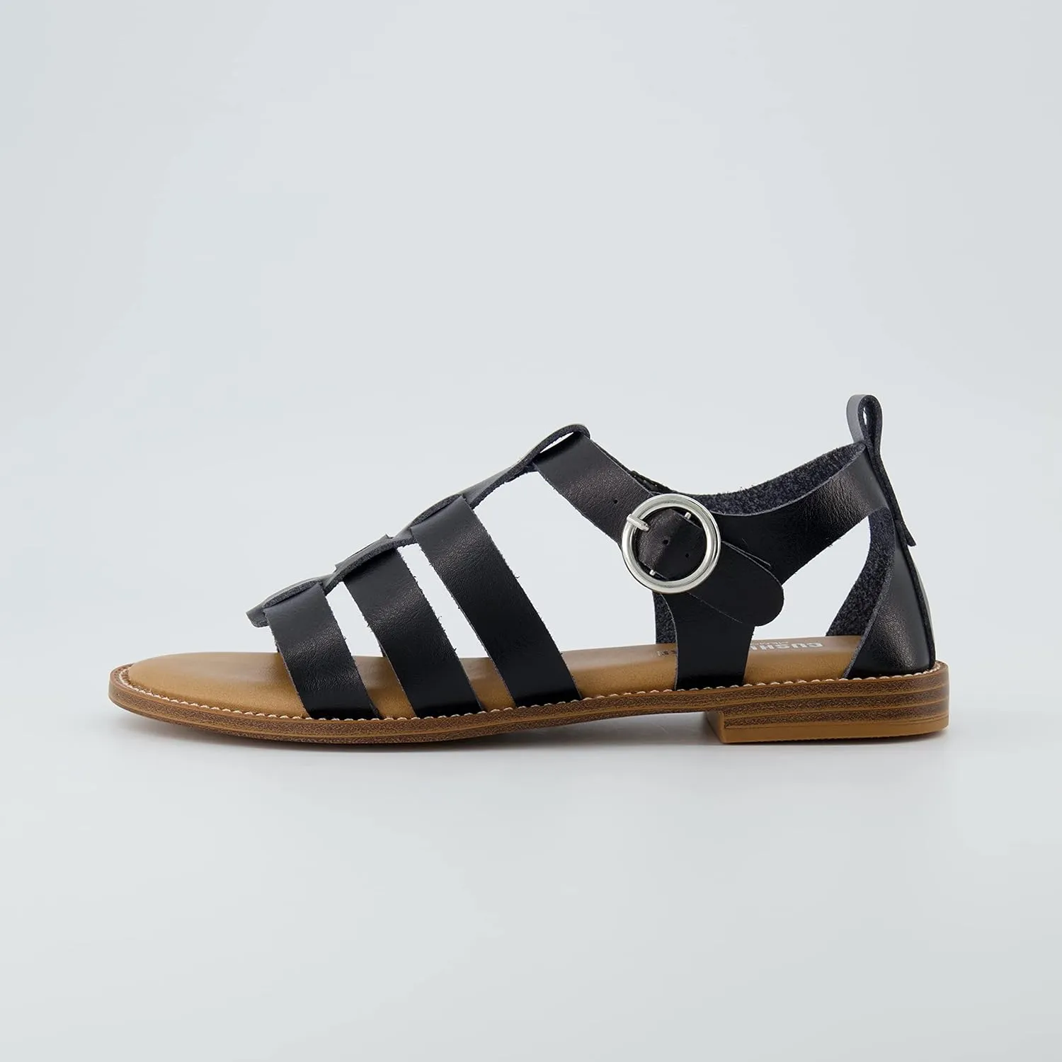 CUSHIONAIRE Women's Lotus fisherman sandal  Memory Foam, Wide Widths Available