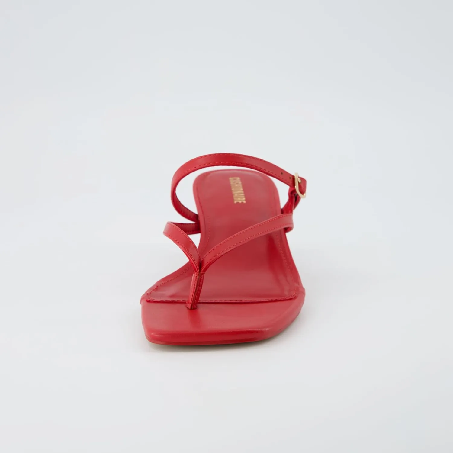 CUSHIONAIRE Women's Madrid Strappy Kitten Heel Sandals  Memory Foam, Wide Widths Available