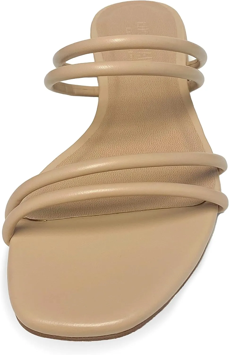 CUSHIONAIRE Women's Nora low block heel sandal  Memory Foam