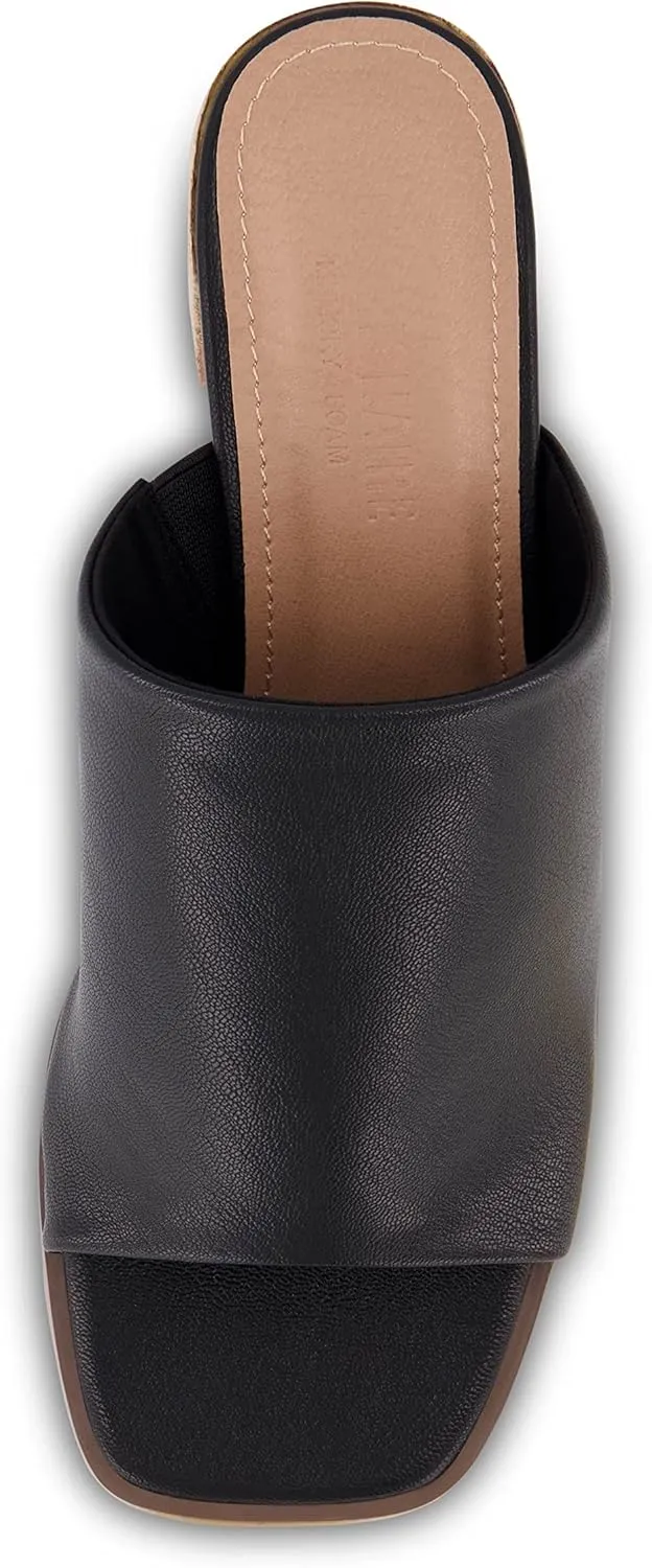 CUSHIONAIRE Women's Olympia one band dress sandal  Memory Foam, Wide Widths Available