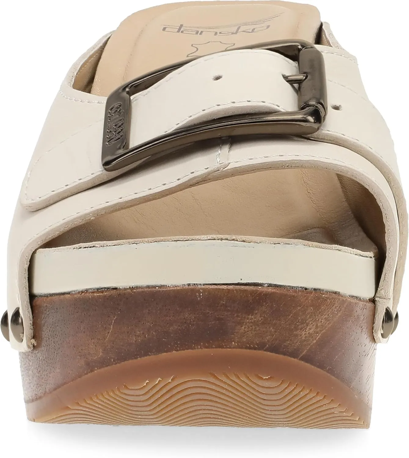 Dansko Adeline Heeled Slide Sandal for Women - Hand-Crafted Wooden Outsoles - Memory Foam Footbeds and Rubber Padded Outsoles for Comfort and Durability