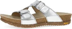 Dansko Dayna Double Buckle, Slip-On Sandal for Women - Cushioned Cork Midsole for Comfort and Shock Absorption - Vibram ECOSTEP EVO Rubber Outsole for Long-Lasting Wear