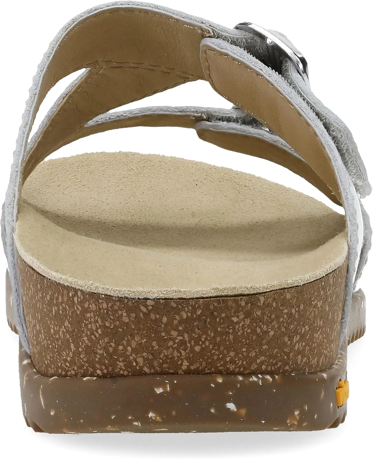 Dansko Dayna Double Buckle, Slip-On Sandal for Women - Cushioned Cork Midsole for Comfort and Shock Absorption - Vibram ECOSTEP EVO Rubber Outsole for Long-Lasting Wear