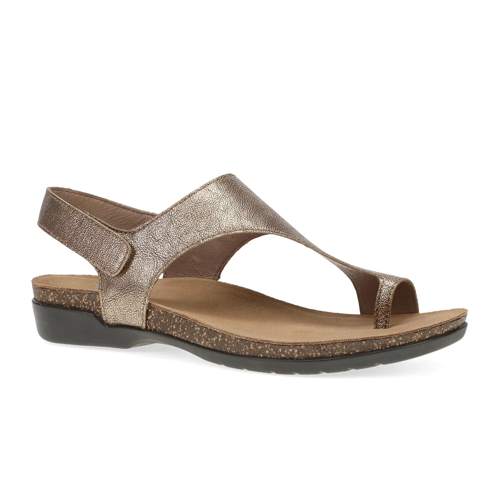 Dansko Reece Backstrap Sandal (Women) - Bronze Metallic