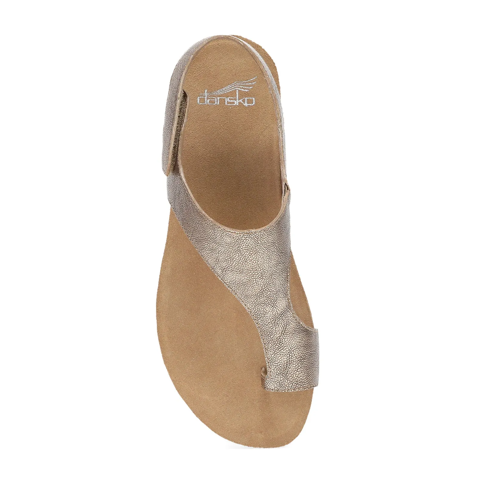Dansko Reece Backstrap Sandal (Women) - Bronze Metallic