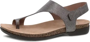 Dansko Reece Sandal for Women - Memory Foam and Cork Footbed for Comfort and Arch Support - Lightweight Rubber Outsole for Long-Lasting Wear- Versatile Casual to Dressy with Hook & Loop Strap