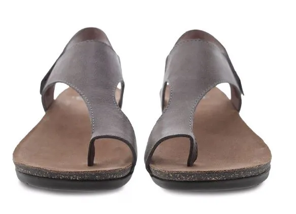 Dansko Reece Stone Waxy Burnished Womens Sandals 6024-795300