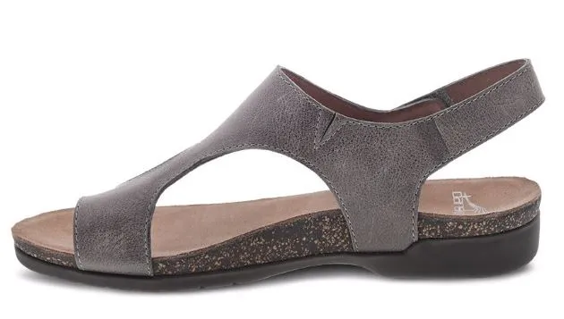 Dansko Reece Stone Waxy Burnished Womens Sandals 6024-795300
