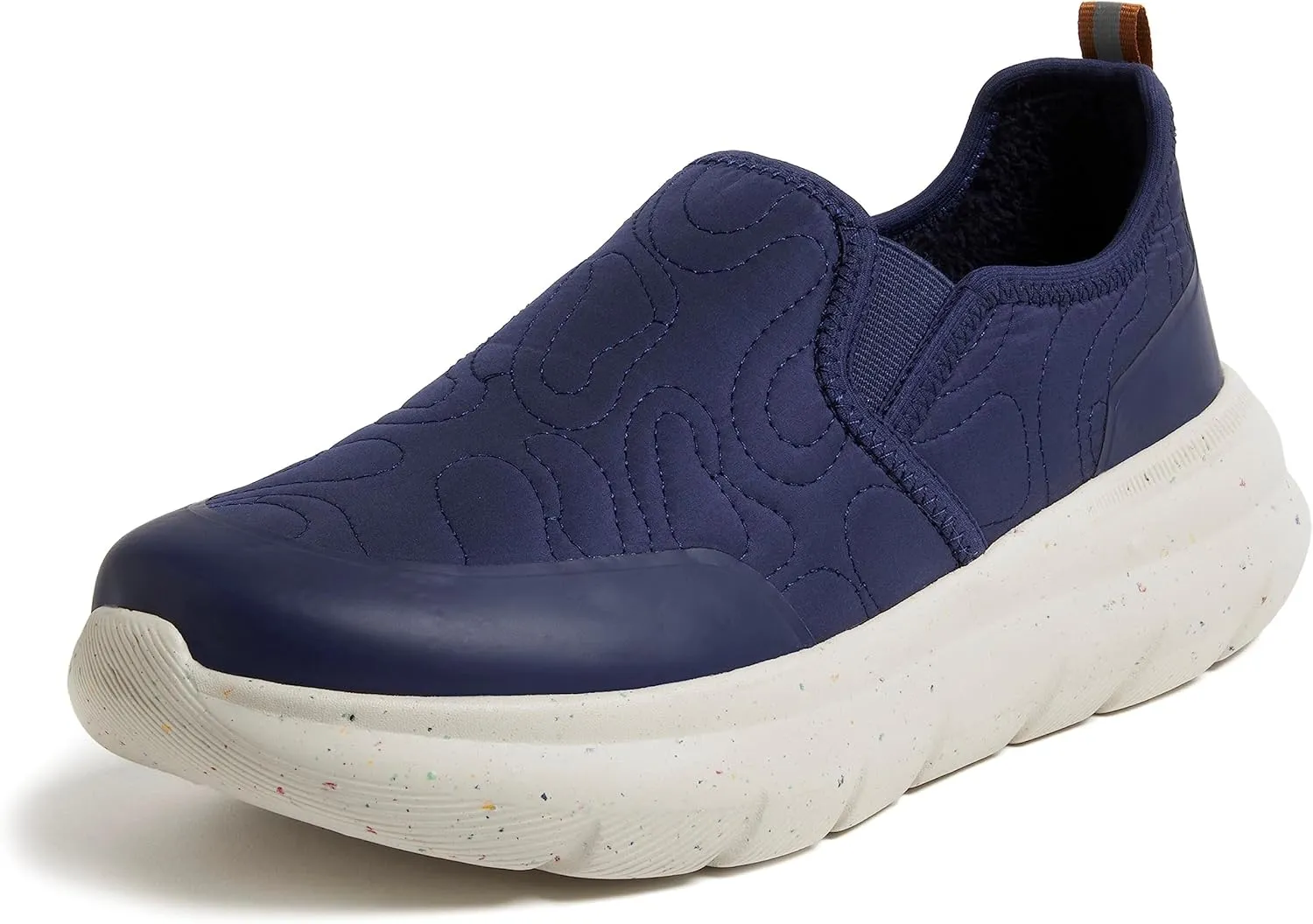 Dearfoams Men's Tahoe Lightweight Comfort Slip-On Sneaker