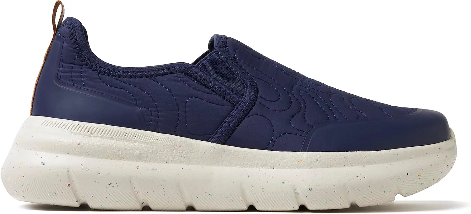 Dearfoams Men's Tahoe Lightweight Comfort Slip-On Sneaker