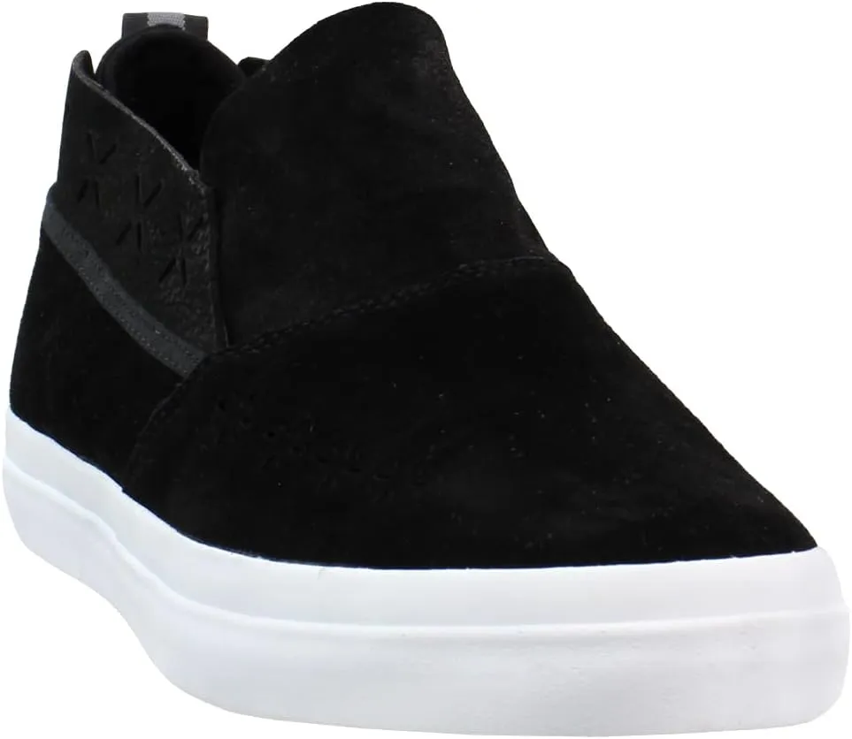 Diamond Supply Co. Mens Folk Slip On Sneakers Shoes Casual - Black