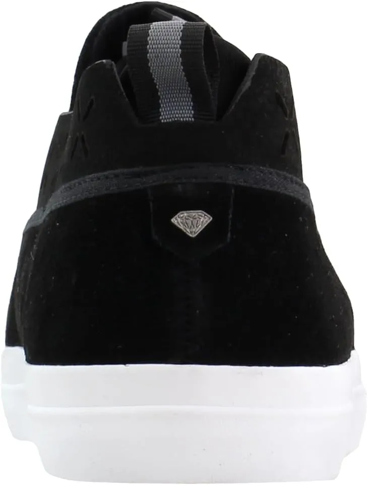 Diamond Supply Co. Mens Folk Slip On Sneakers Shoes Casual - Black
