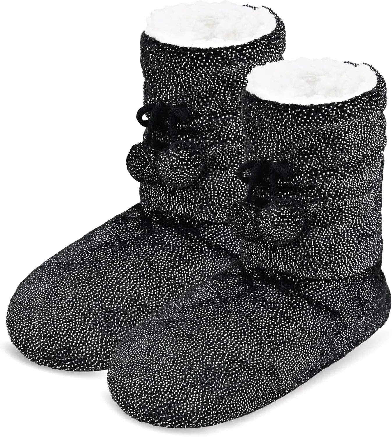 DICUIRD Womens Cozy&Warm Slipper Socks with Grippers-House Socks