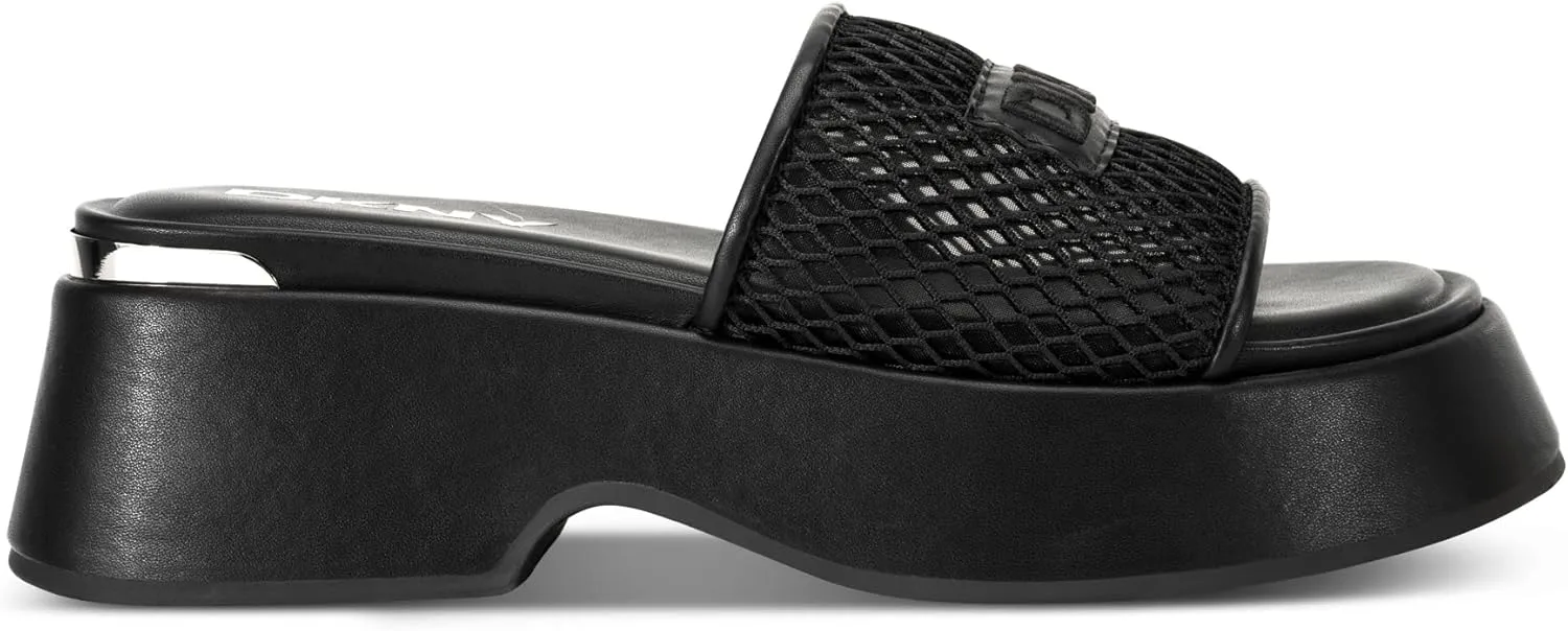 DKNY Women's Iredell Platform Sandal Flat