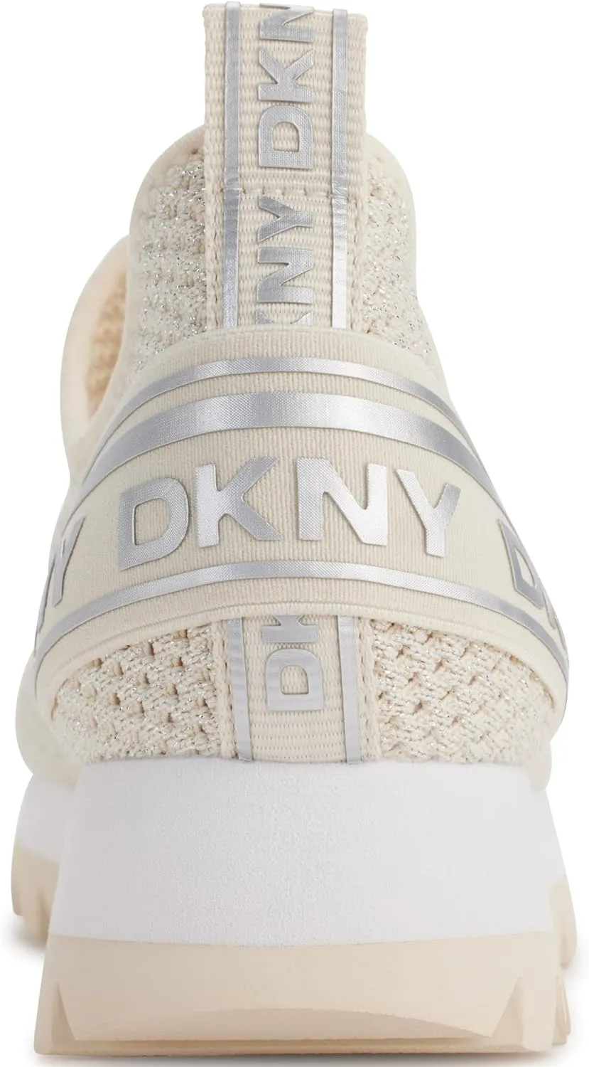DKNY Women's Lightweight Slip On Comfort Sneaker