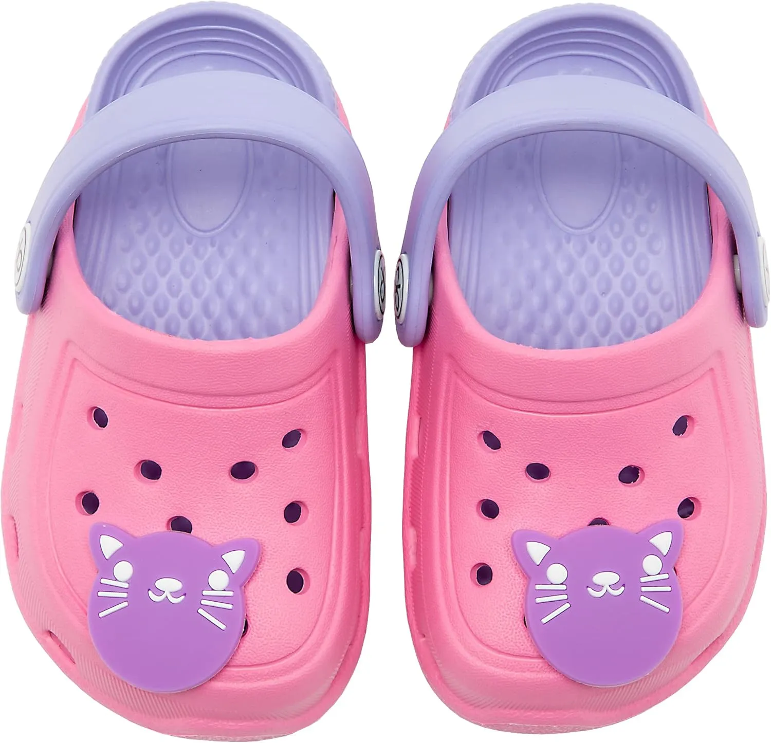 dripdrop Girls Comfort Clogs Kids Slip On Garden Shoes Boys Lightweight Beach Pool Slide Sandals Shower Slipper (Toddler/Little Kids)