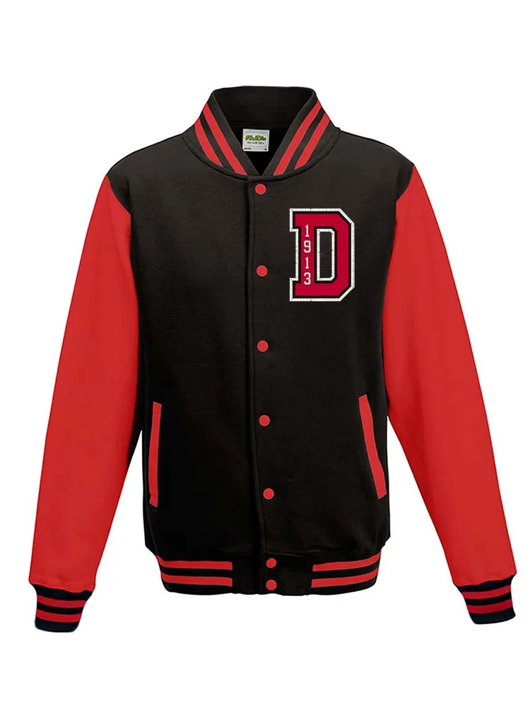 DST Block D Lightweight Letterman Jacket