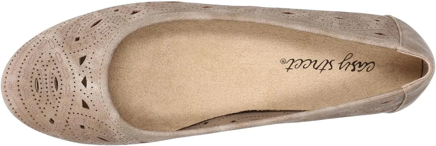 Easy Street Women's Jackie Ballet Flat