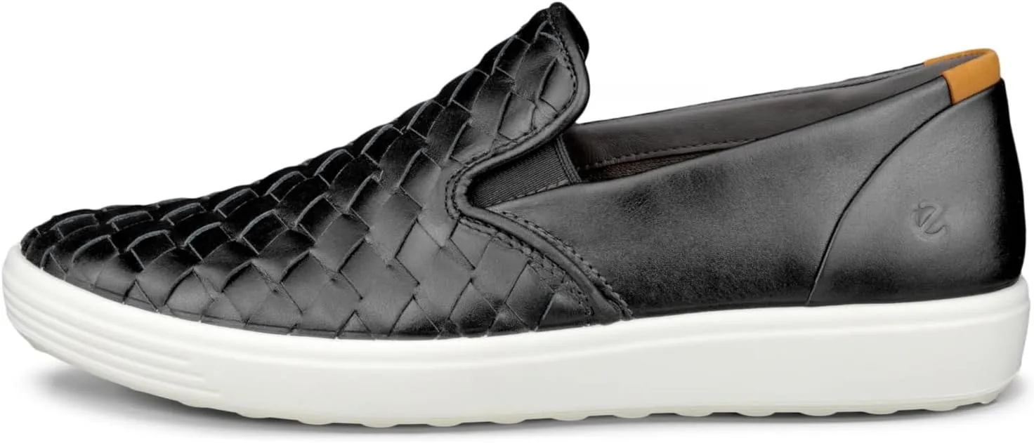 ECCO Women's Soft 7 Woven Slip-on 3.0 Sneaker