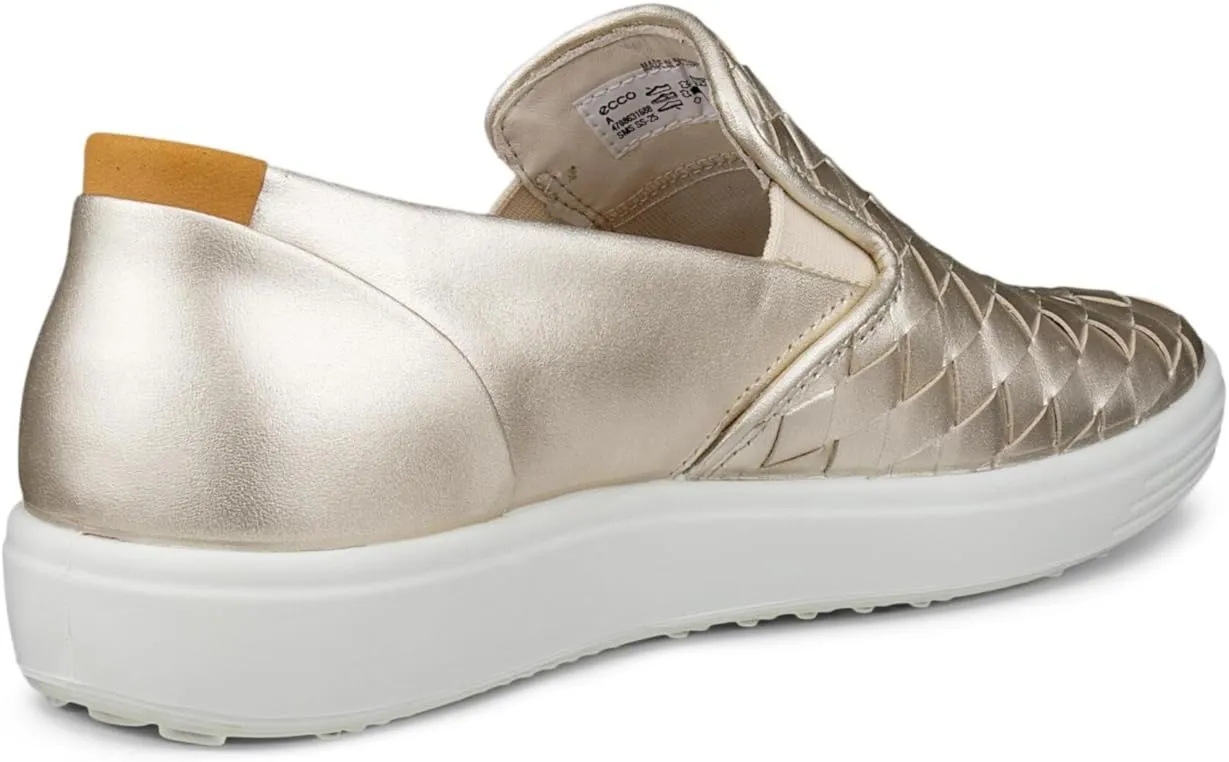 ECCO Women's Soft 7 Woven Slip-on 3.0 Sneaker