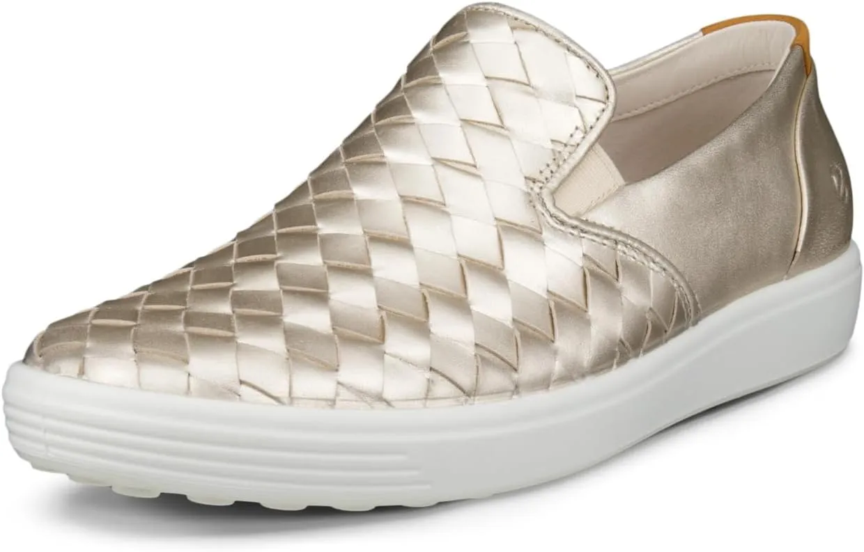 ECCO Women's Soft 7 Woven Slip-on 3.0 Sneaker