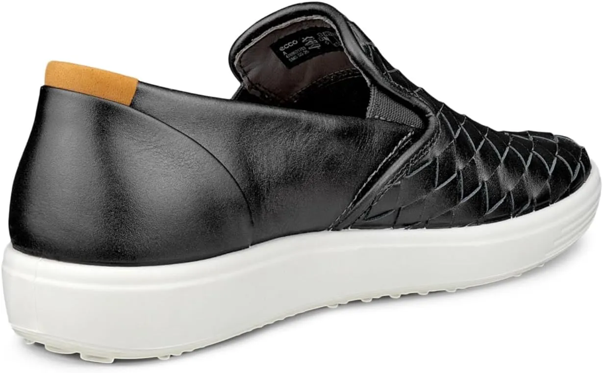 ECCO Women's Soft 7 Woven Slip-on 3.0 Sneaker