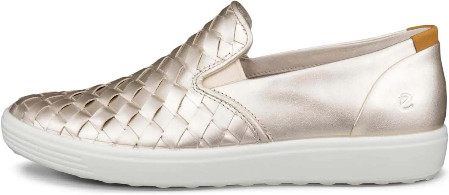 ECCO Women's Soft 7 Woven Slip-on 3.0 Sneaker