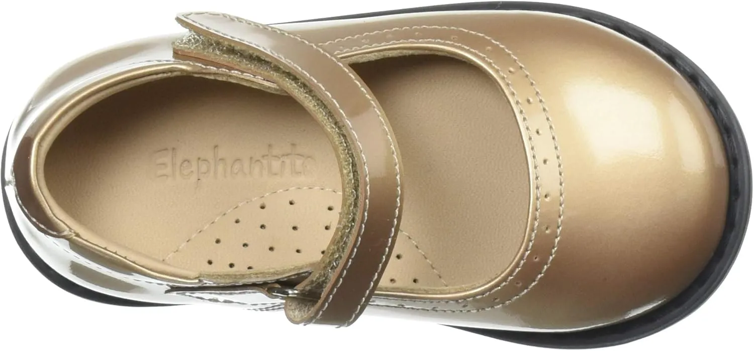 Elephantito Girl's Patent Mary Jane Flat
