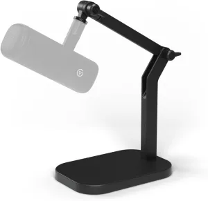 Elgato Wave Desk Stand - Adjustable Mounting Arm for Microphones, Works, HyperX, Rode, Fifine, Shure and More Mics, Compatible 1/4, 3/8 & 5/8 Thread, for Recording/Podcasting/Streaming