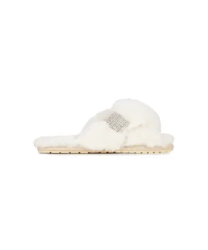 EMU Mayberry Crystal Natural Sheepskin Slippers