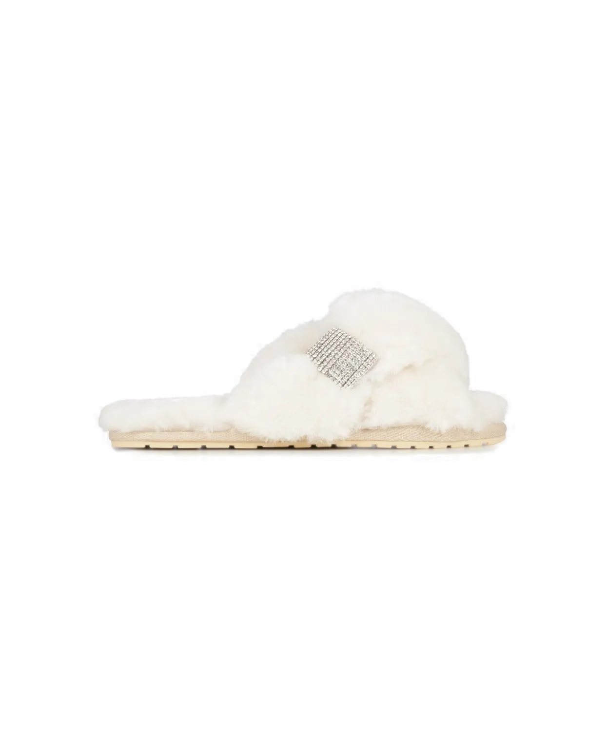 EMU Mayberry Crystal Natural Sheepskin Slippers