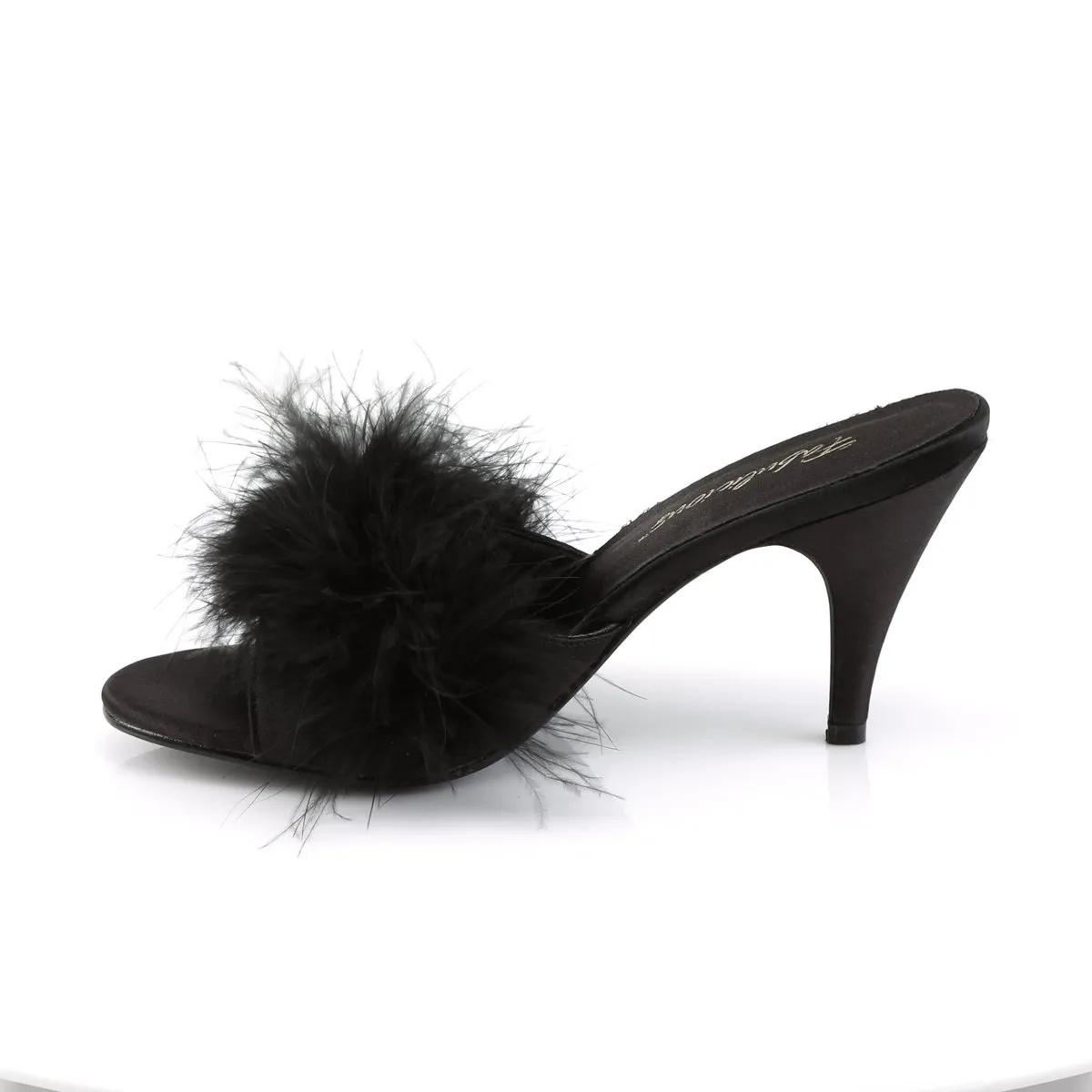 Fabulicious Amour-03-Black-Size 9-Clearance