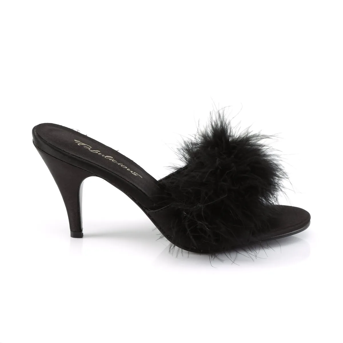 Fabulicious Amour-03-Black-Size 9-Clearance