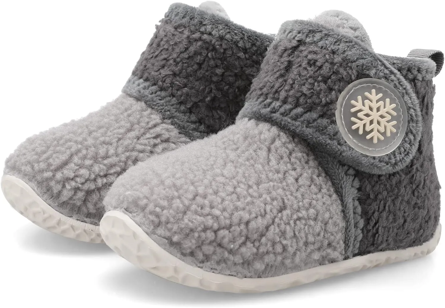 FEETCITY Baby Booties Girls Boys Infant Slippers First Walkers Shoes Warm Socks Newborn Crib Shoes