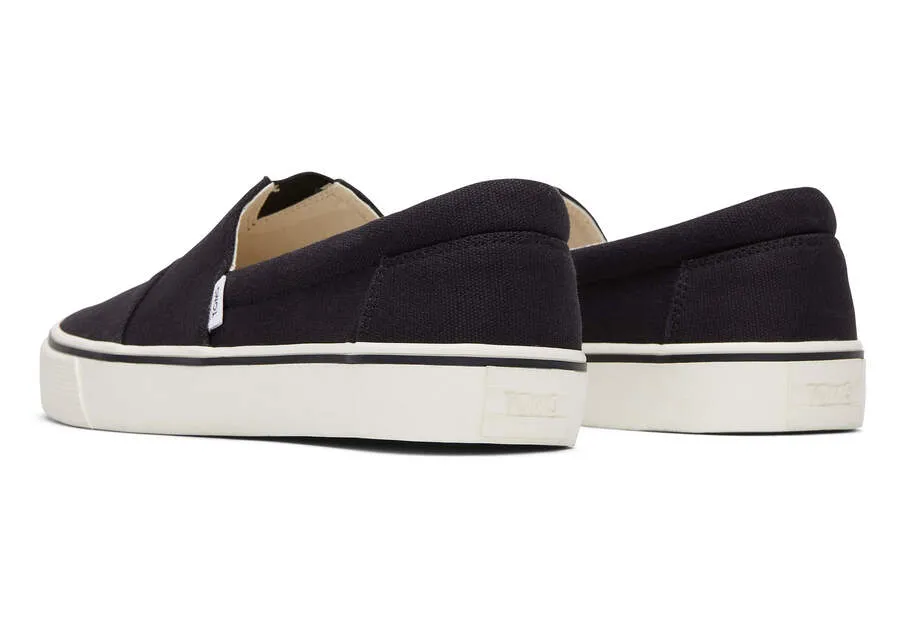 Fenix Black Slip On Sneaker