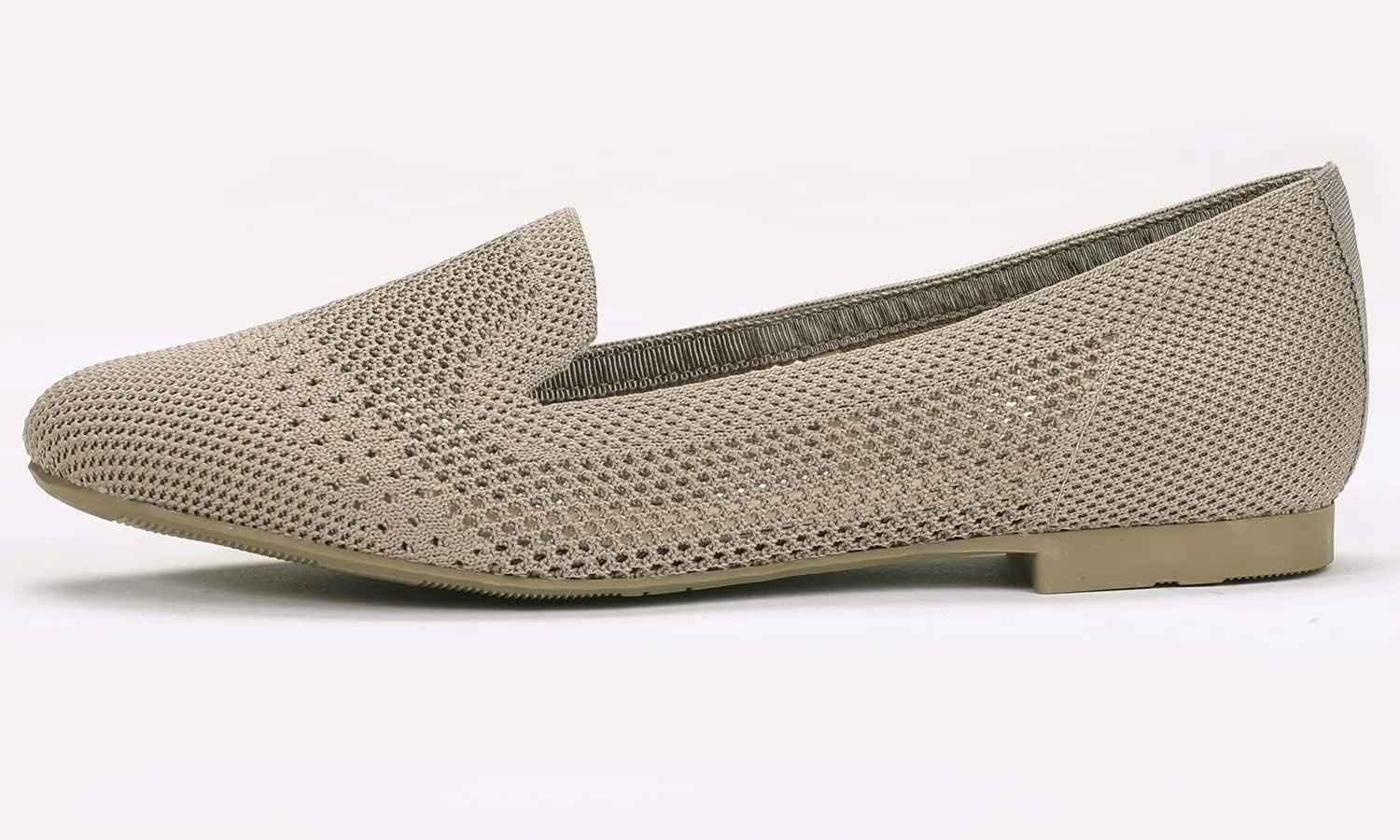 Feversole Women's Woven Fashion Breathable Knit Flat Shoes