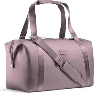 Fit & Fresh Premium Neoprene Weekender Bag With Trolley Sleeve - Large Overnight, Carry-on, Duffel, Gym, and Hospital Bag for Labor & Delivery