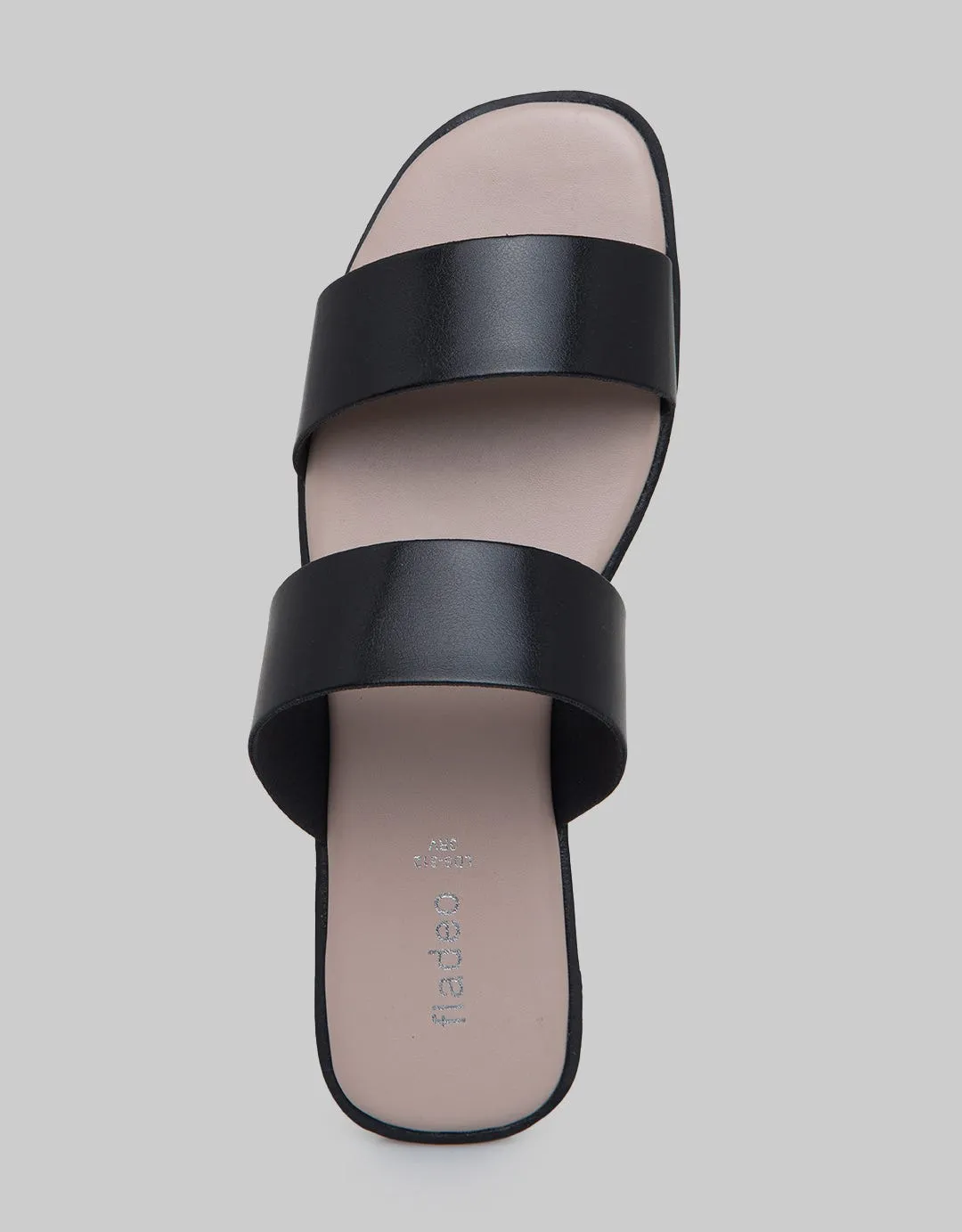 Fladeo Double Strap Teplek Slide Wanita